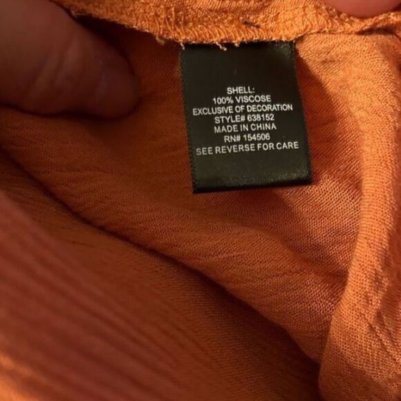 Curations Women’s embroidered, boho, hippie, kimono tunic cardigan lightweight d - Picture 7 of 7